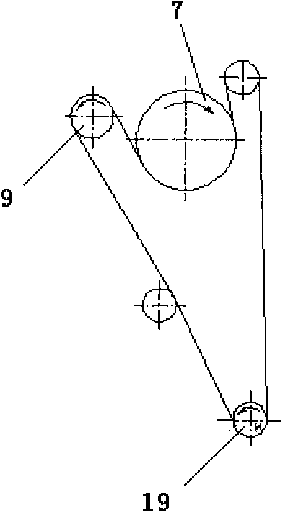 Detecting and metering device and method for foreign fibre in cotton