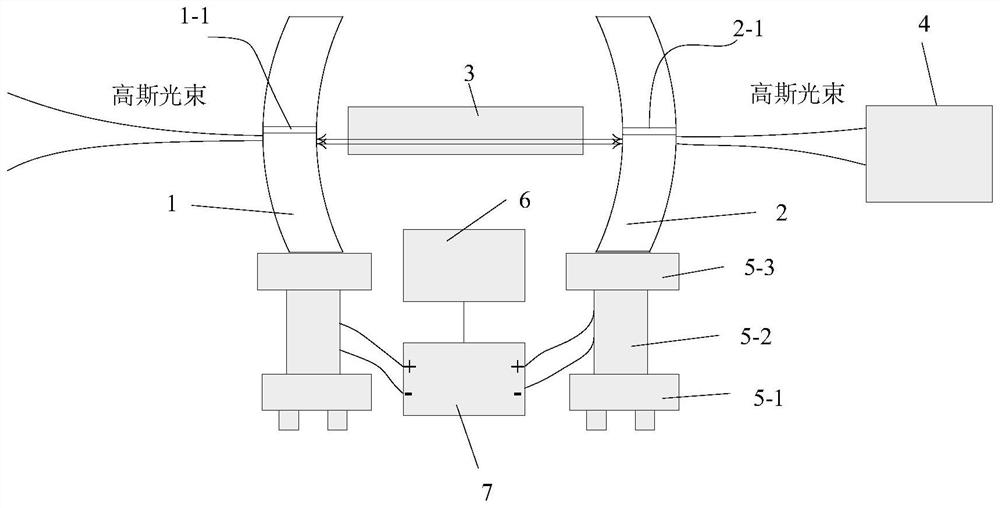 Optical path pool for controlling multiple reflections of light beams through adoption of piezoelectricity and control method