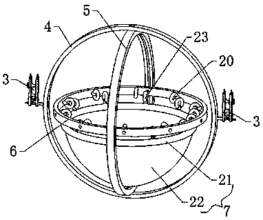 Anti-falling baby stroller based on gravity balance