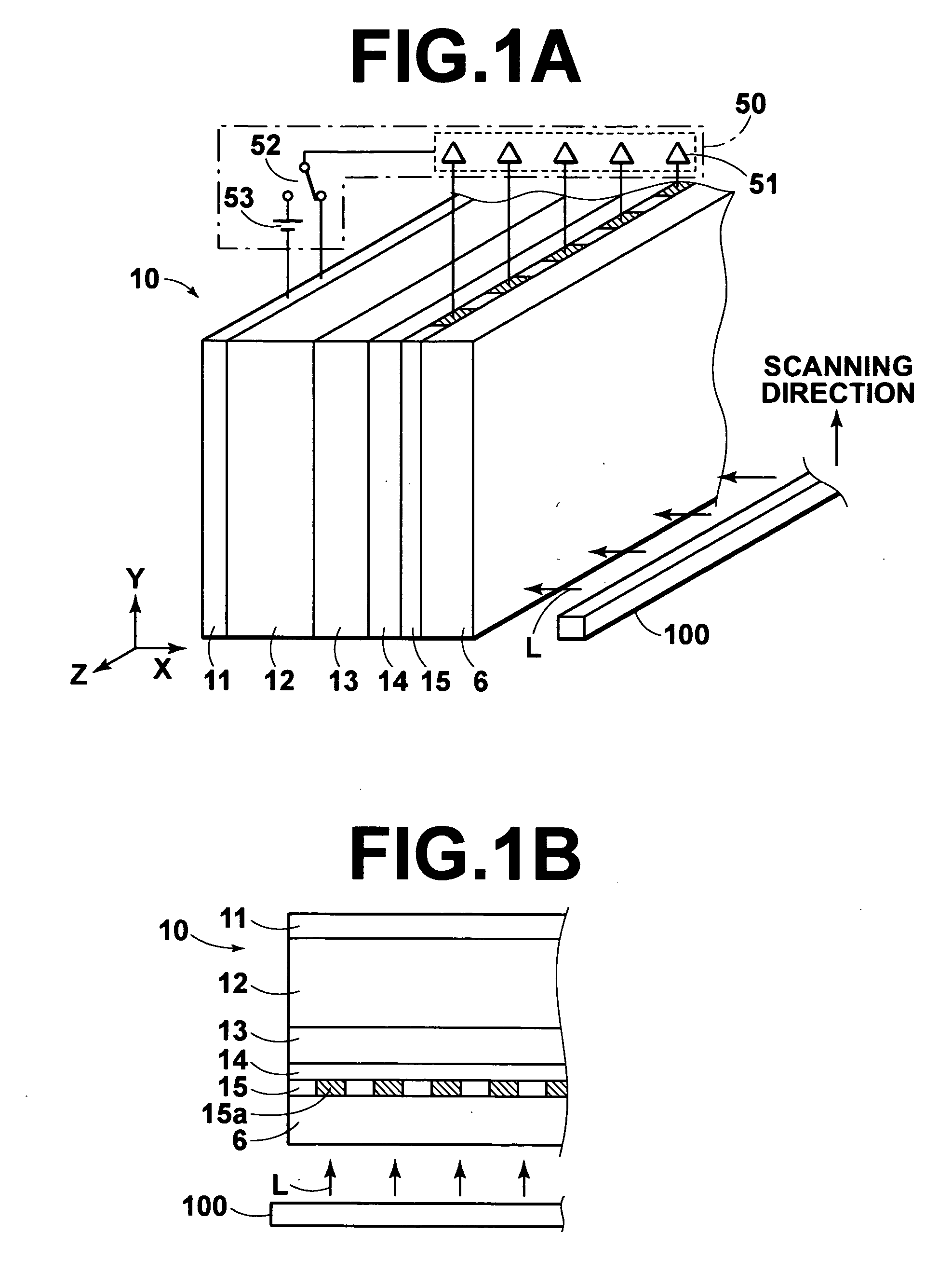 Exposure system and hole array