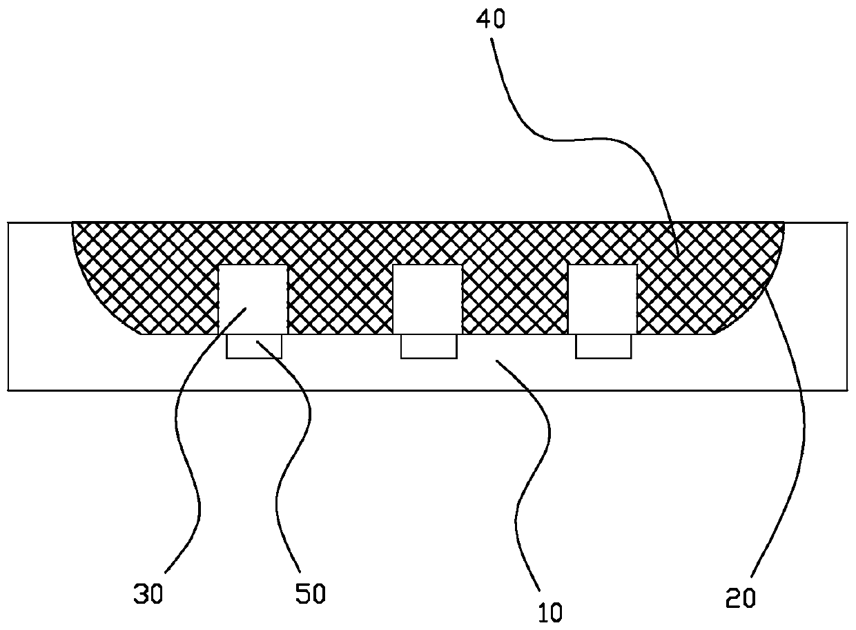 Method for realizing solar-spectrum-like white light with low blue light harm and white-light LED