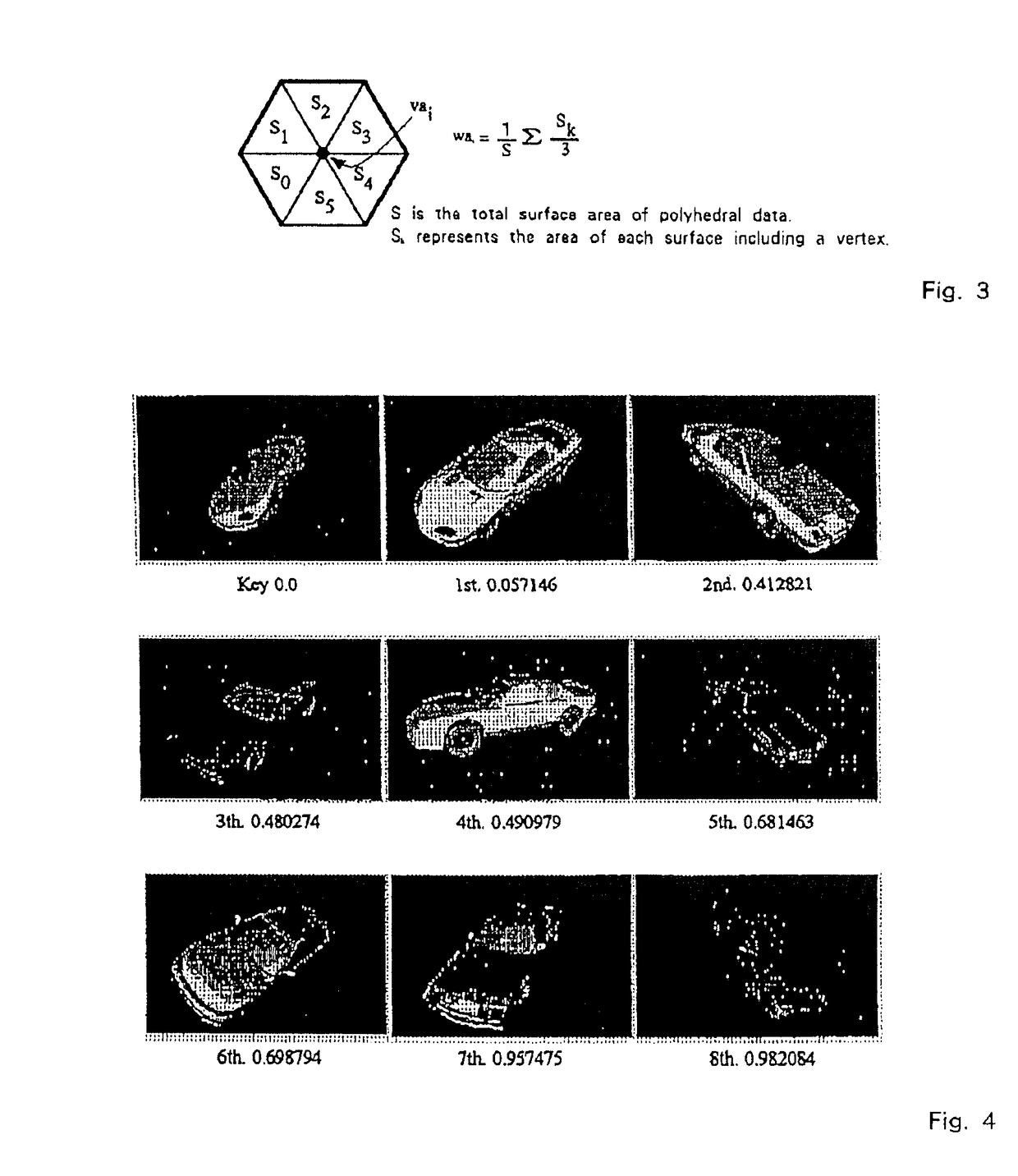 Method and system to compare and search polyhedral shape