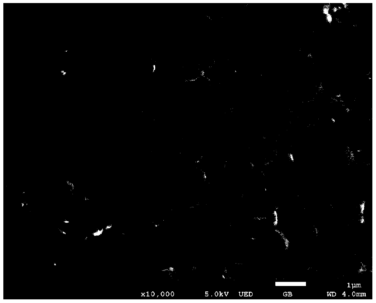 Method for preparing perovskite thin film through low temperature quenching and application of perovskite thin film