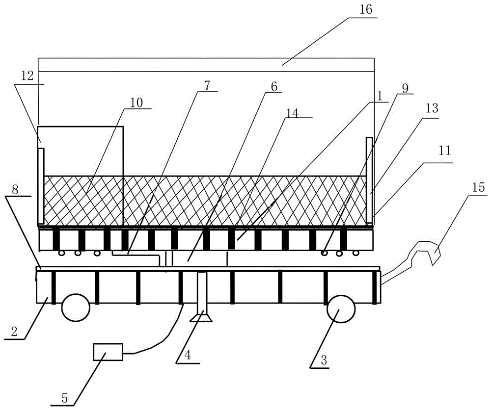 Lifting electrician operating platform