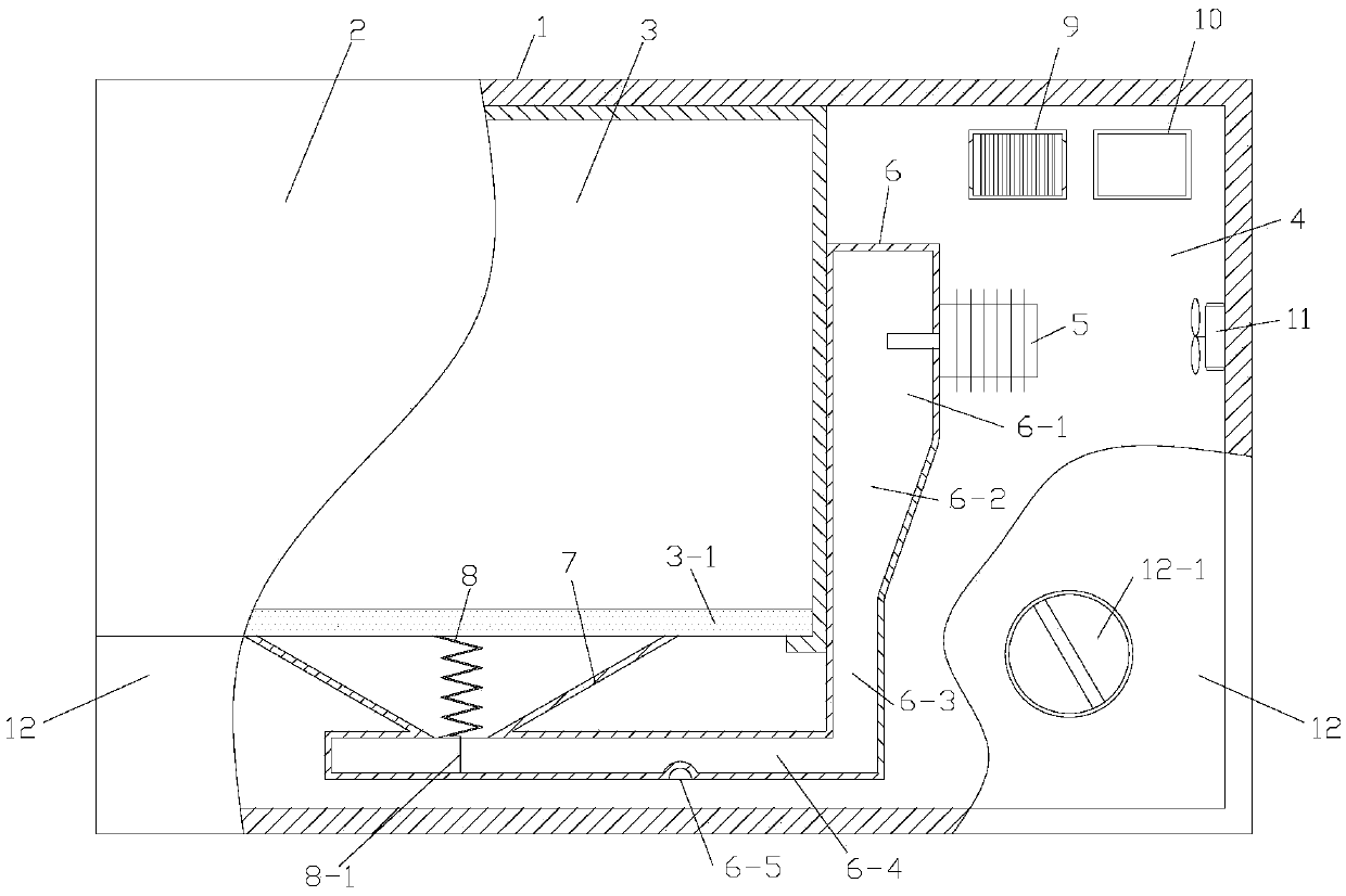 Microwave oven adopting cylindrical oven chamber and taking helical antenna as radiator