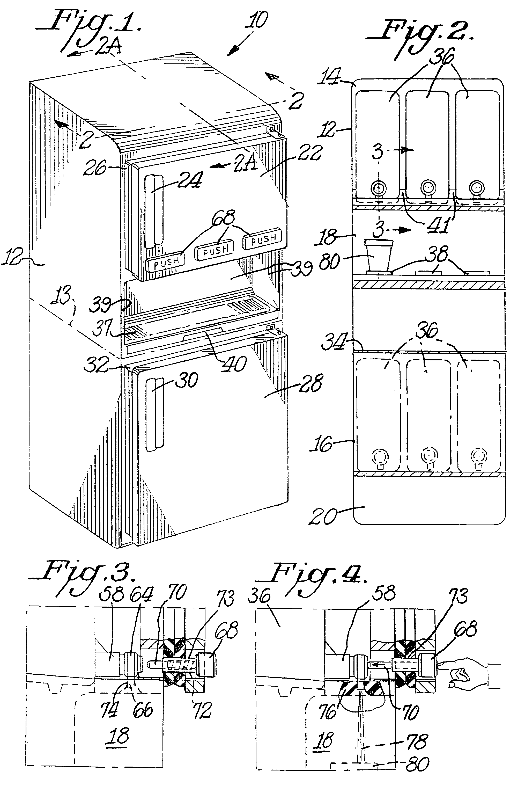 Refrigerated liquid dispensing system