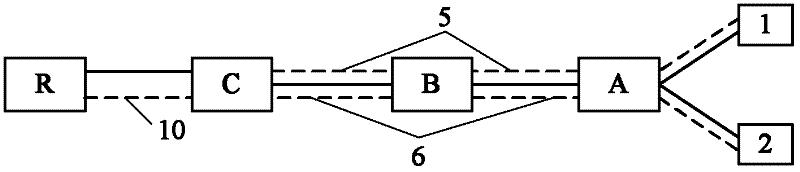 Multi-cast method and multi-cast network system