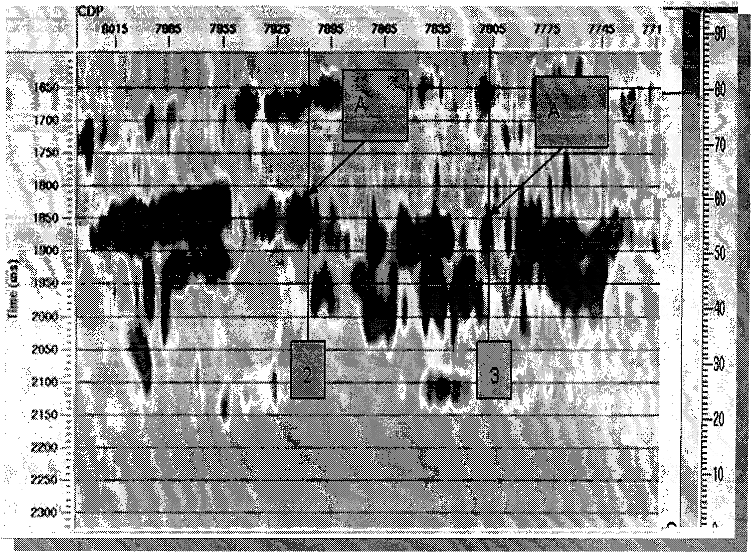 Method for surveying oil and gas based on Morlet spectrum