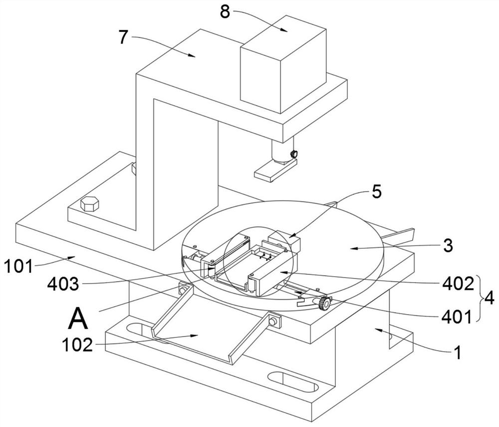 Electronic component inspection device with conveying mechanism