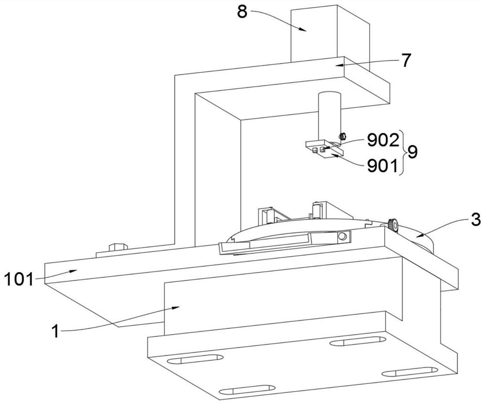 Electronic component inspection device with conveying mechanism