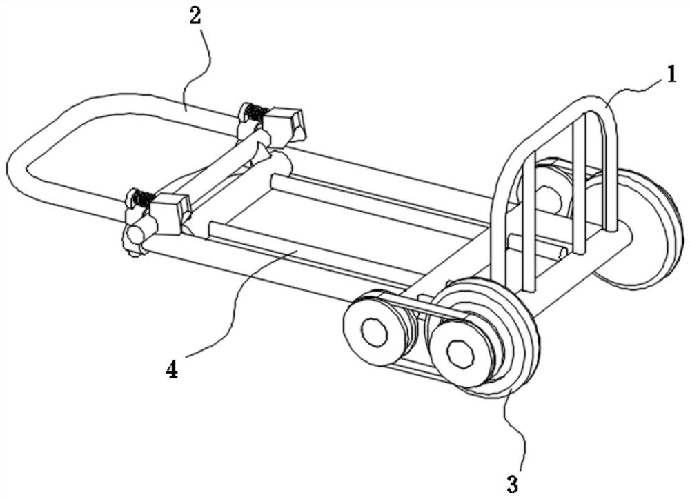 Carrier capable of climbing stairs