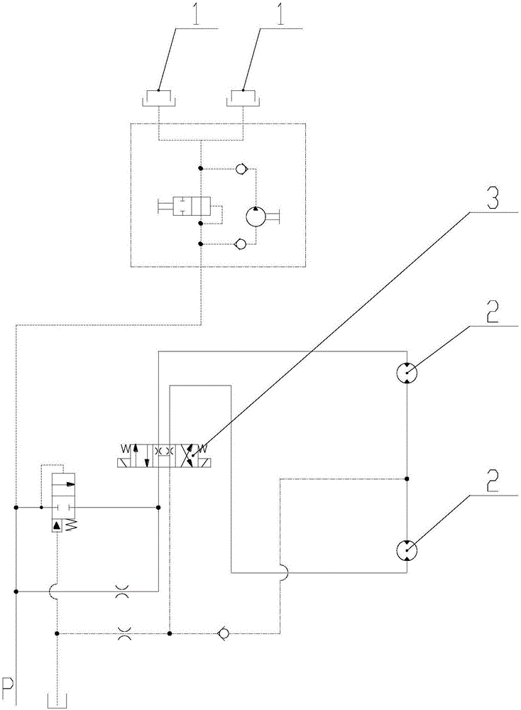 Lifting platform and hydraulic driving system thereof