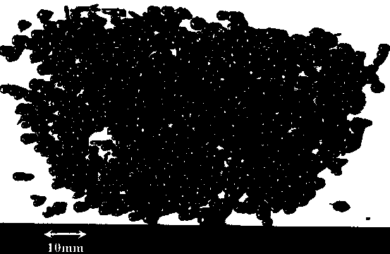 Device and method for recovering residual heat by dry-process granulation of metallurgical slag