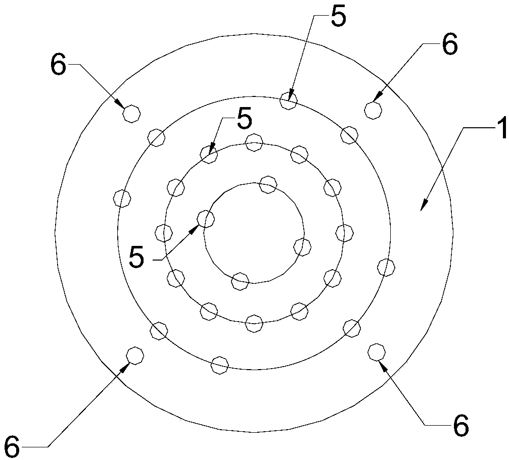 Polycrystalline silicon reducing furnace