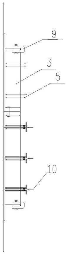 Adjustable mold for manufacturing door and window lintel precast block, and using method thereof