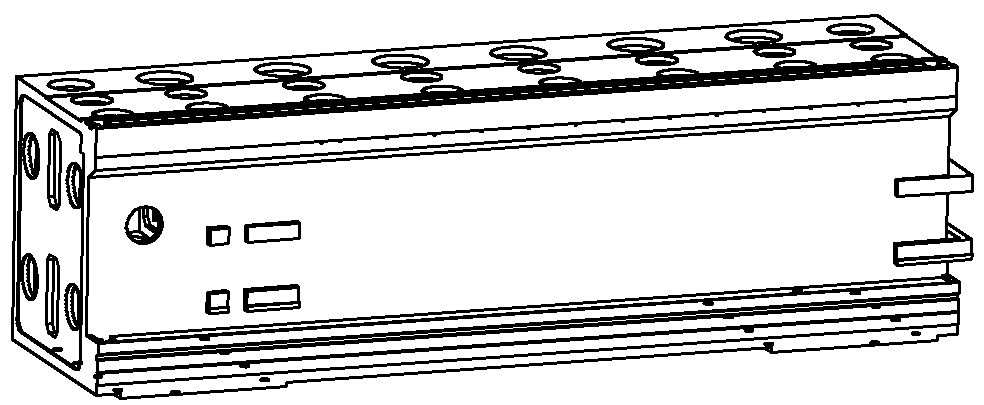 Optimum design method used for cross beam structure of numerical control machine tool and employing extreme dimension adjustment