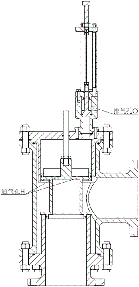 Pilot-operated blasting type pressure relief device