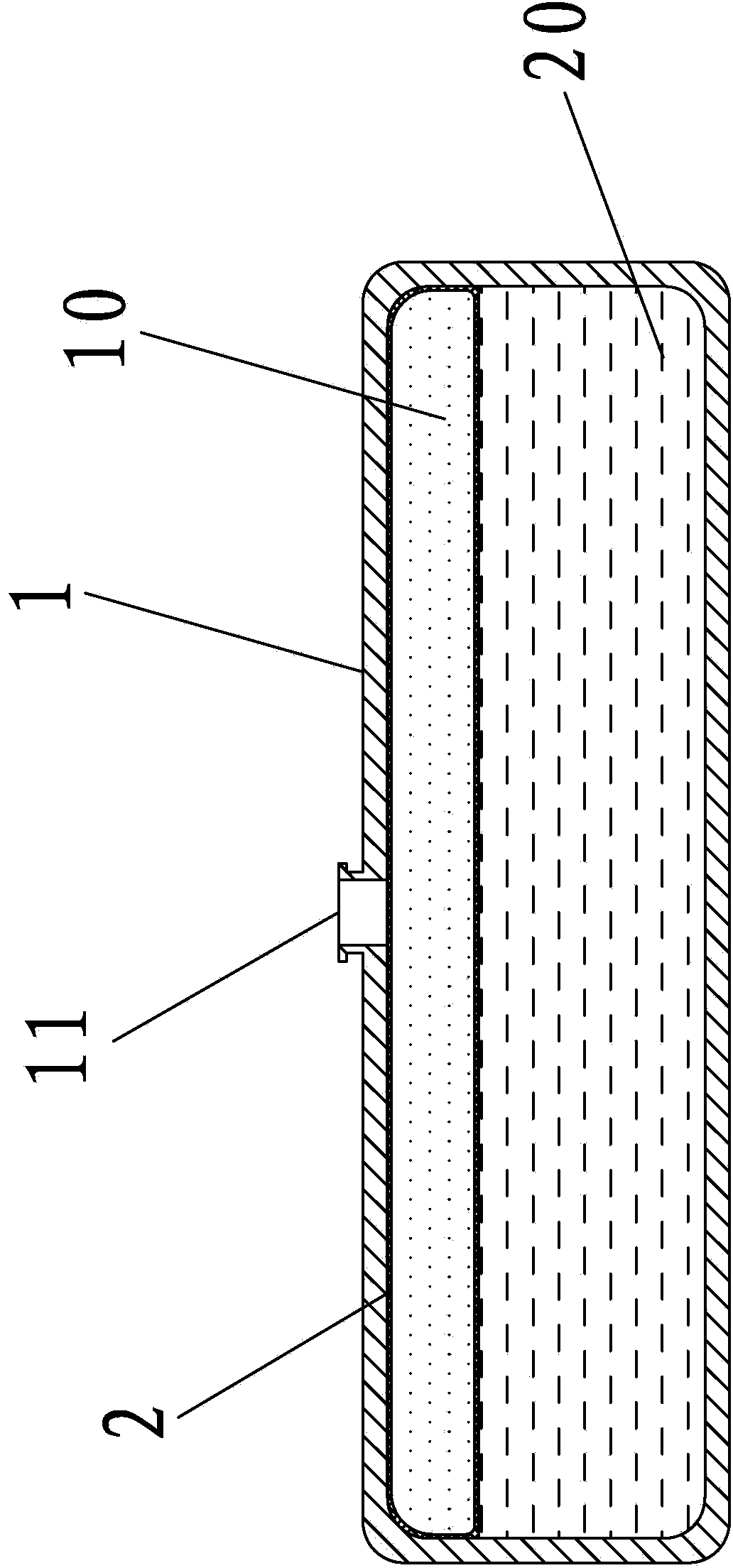 Pressure charged type shaking-prevention vehicle-mounted oil tank system