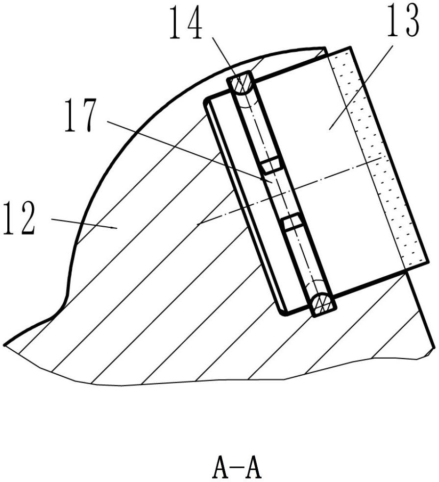 Cold-fixed PDC (polycrystalline diamond compact) bit