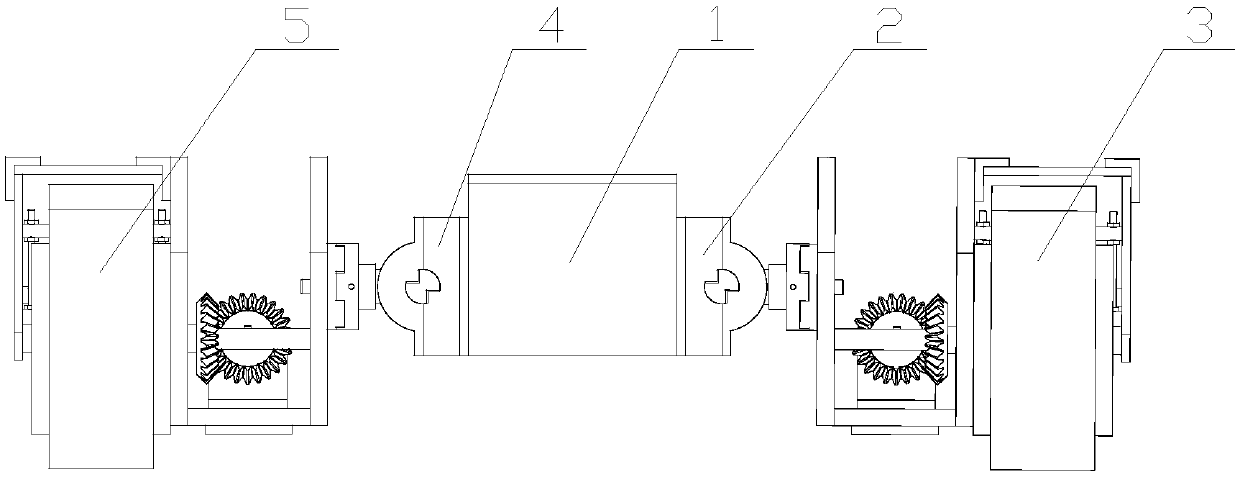 Obstacle-crossing multifunctional wall-climbing robot