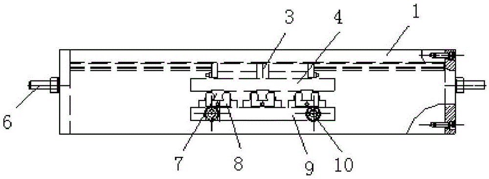 A bidirectional sliding device suitable for civil engineering space loading test