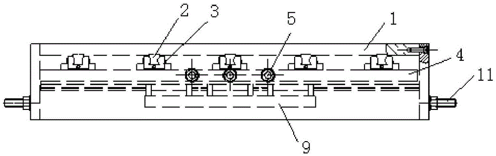 A bidirectional sliding device suitable for civil engineering space loading test