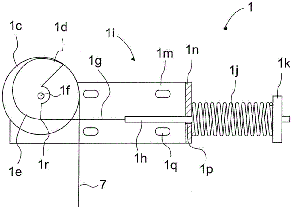 Tensioning arrangements for traction gear for elevators