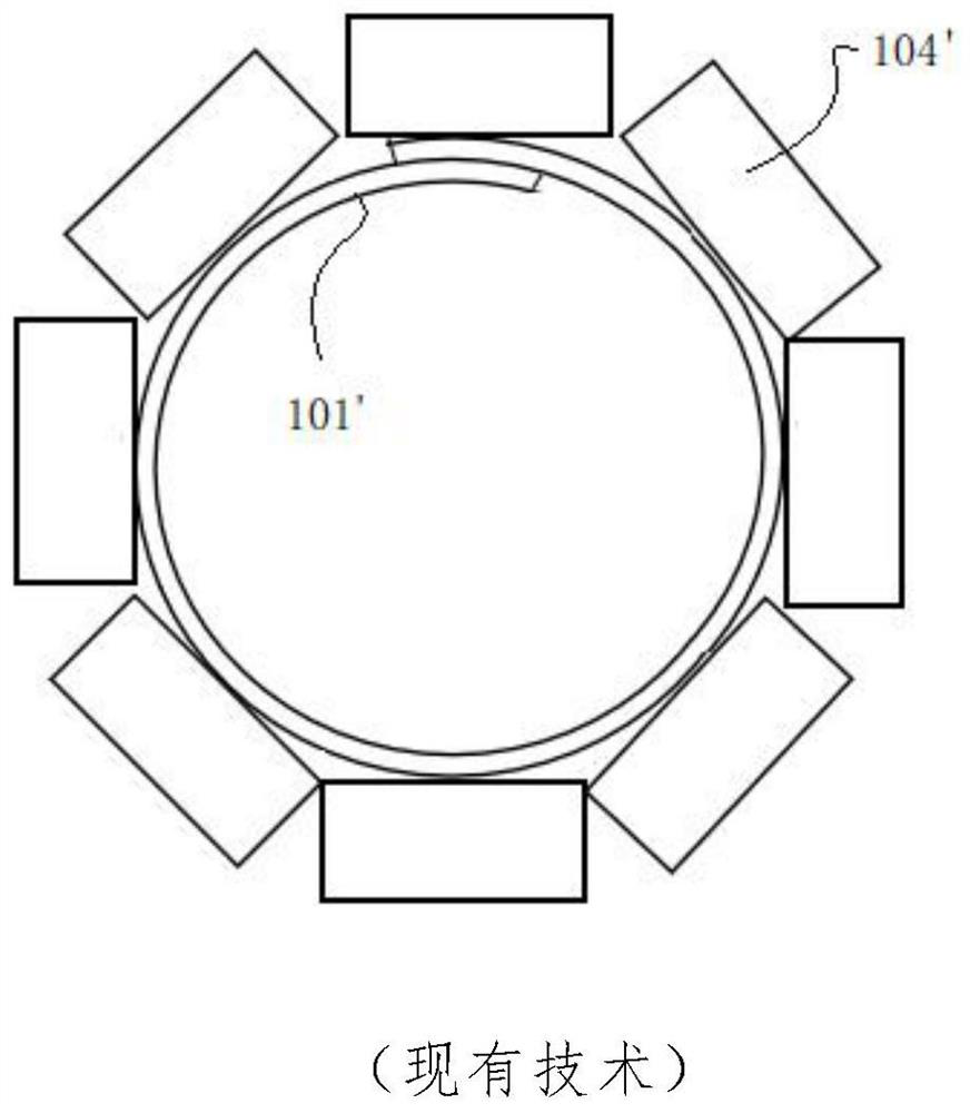 Closed conveying device based on involution closed pipe belt and QHSE operation method