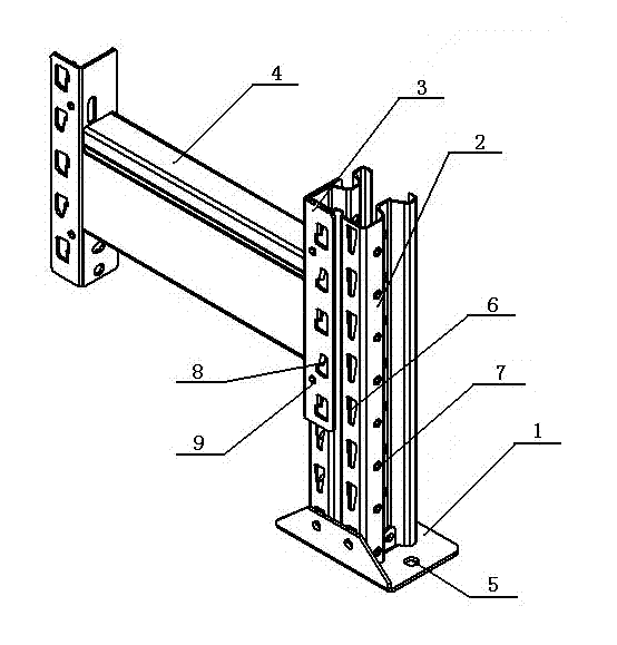 Heavy-duty rack