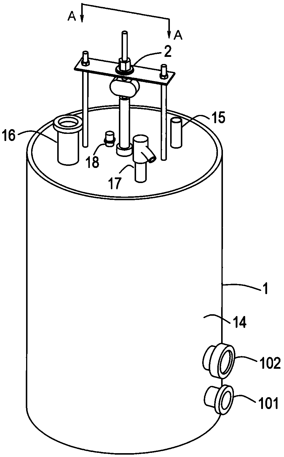 Device and method for measuring elastic properties of spring under low temperature