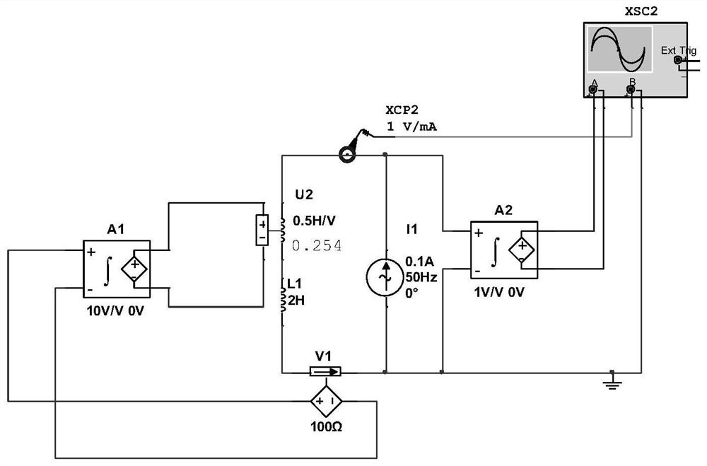 A Minimalist Simulation Model of Floating Ground Load Control Memristor Circuit