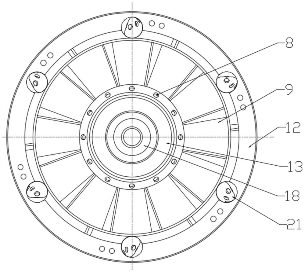 Fuel gas decoupling combustor and using method thereof