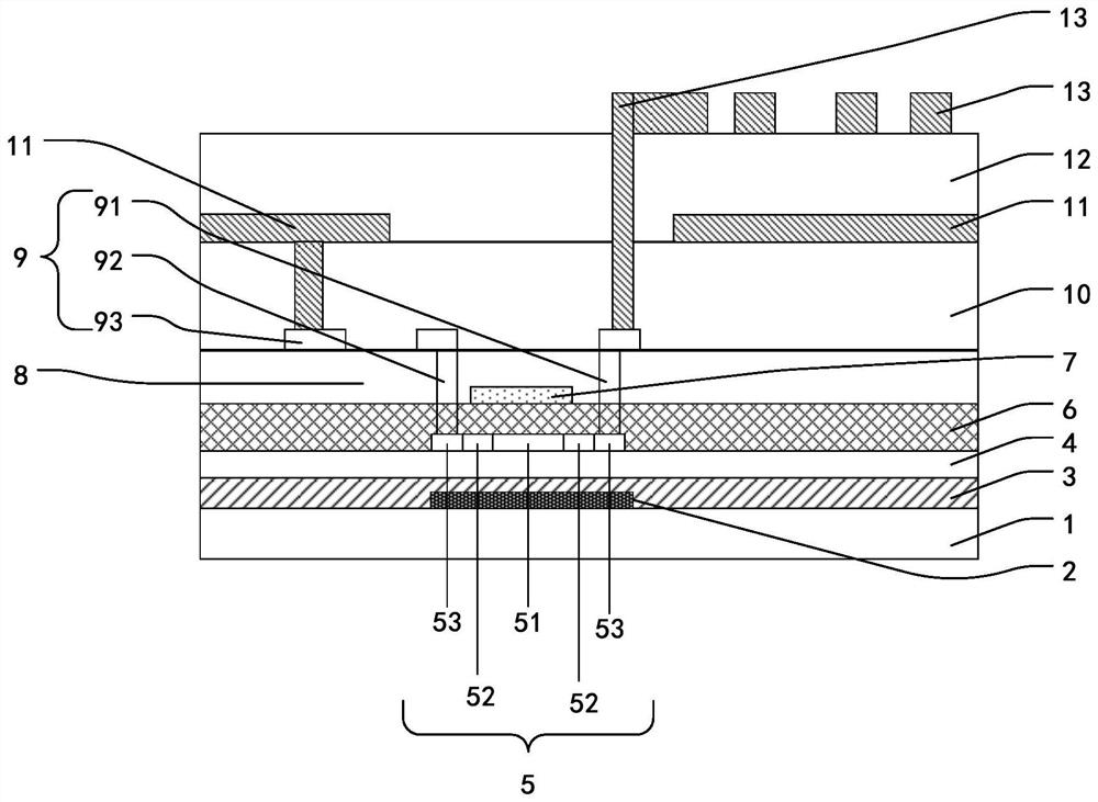 Preparation method of low-temperature polycrystalline silicon array substrate, array substrate and display panel