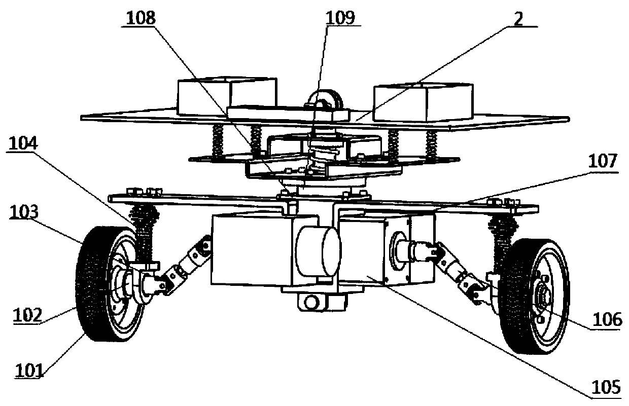 AGV driving device