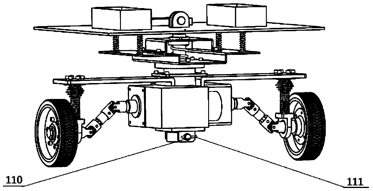 AGV driving device