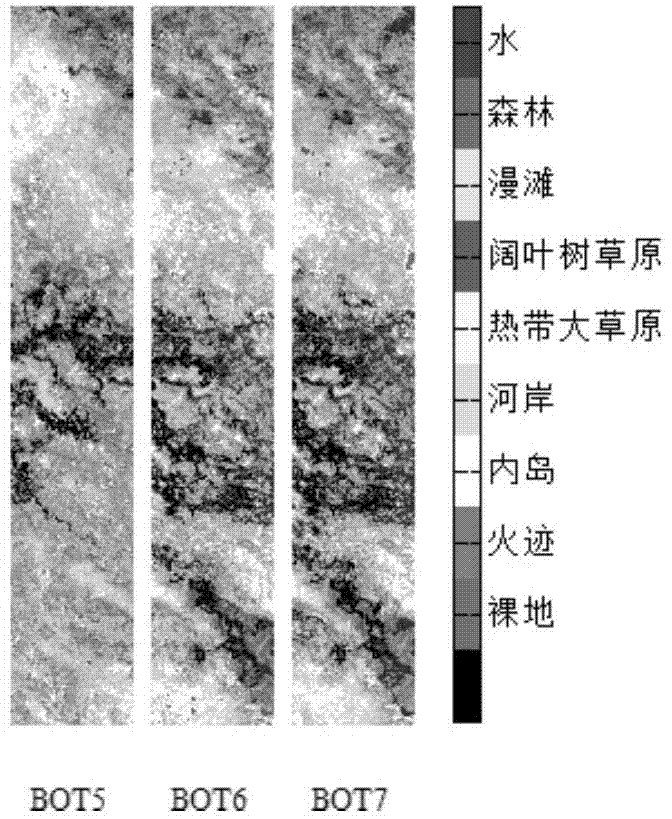 Method for reducing dimensions of hyper-spectral data on basis of pairwise constraint discriminate analysis and non-negative sparse divergence