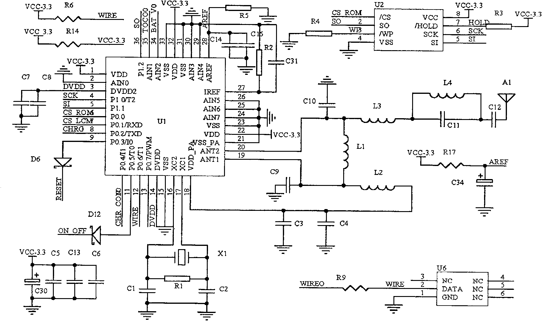 Wireless matrix pressure monitoring device