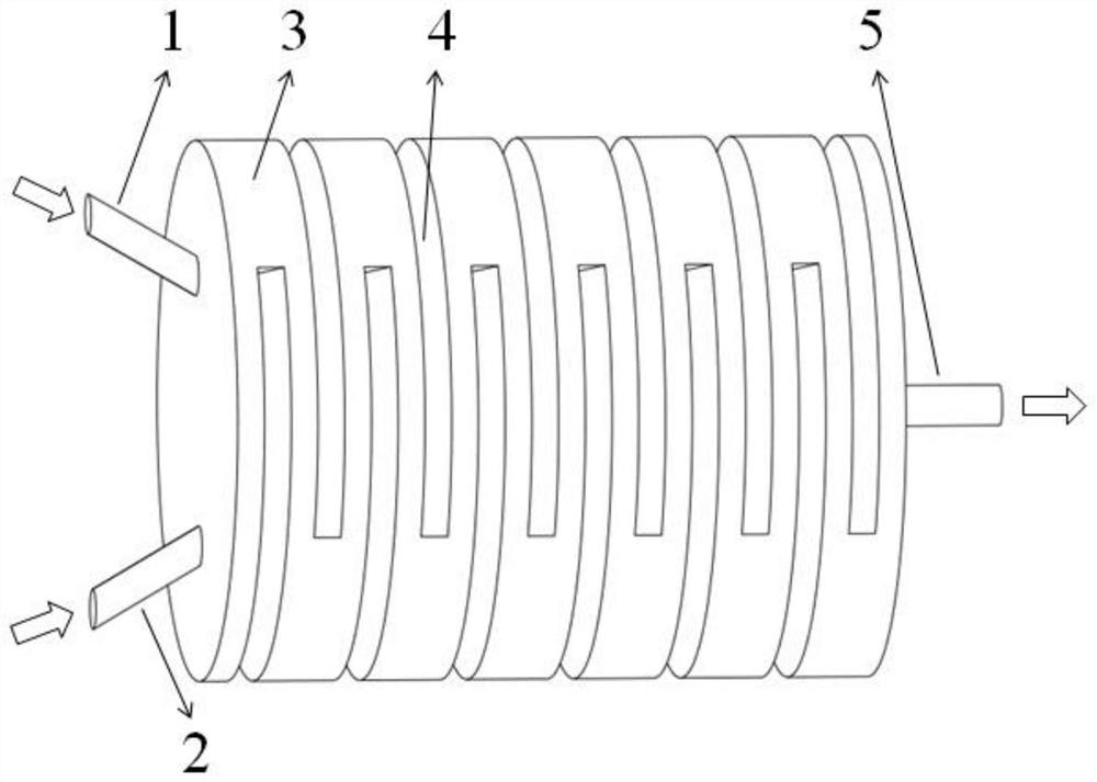 A high-performance micro-mixer used in ultra-high performance liquid chromatography analyzer