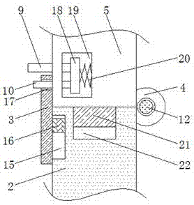 Foldable iron stand table for chemical experiment in high school