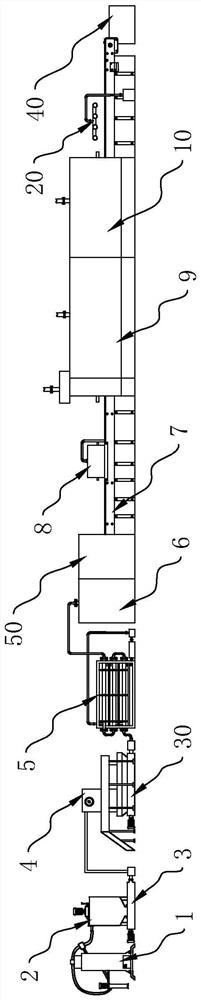 A production system for canned tomato paste and a production process using the same