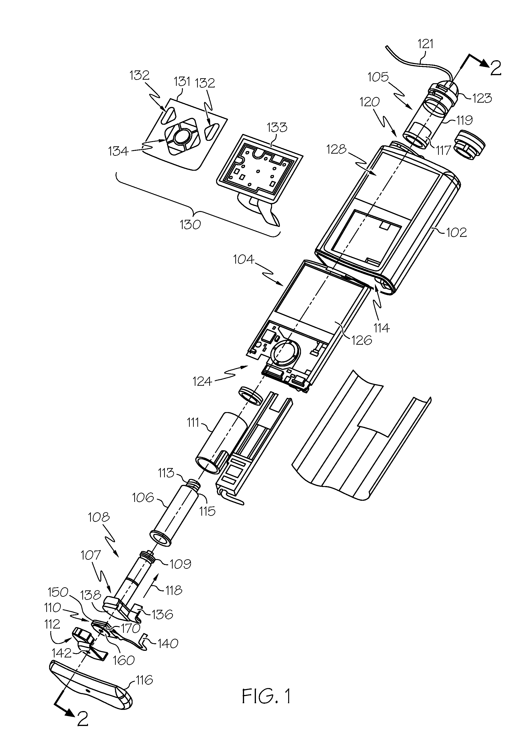 Sensor assembly and medical device incorporating same