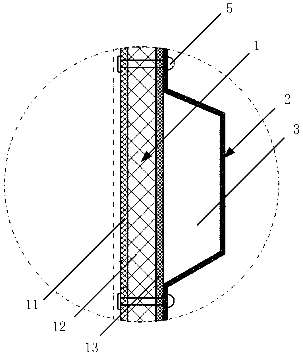 Sound-absorbing and heat-insulating pad of automobile engine compartment