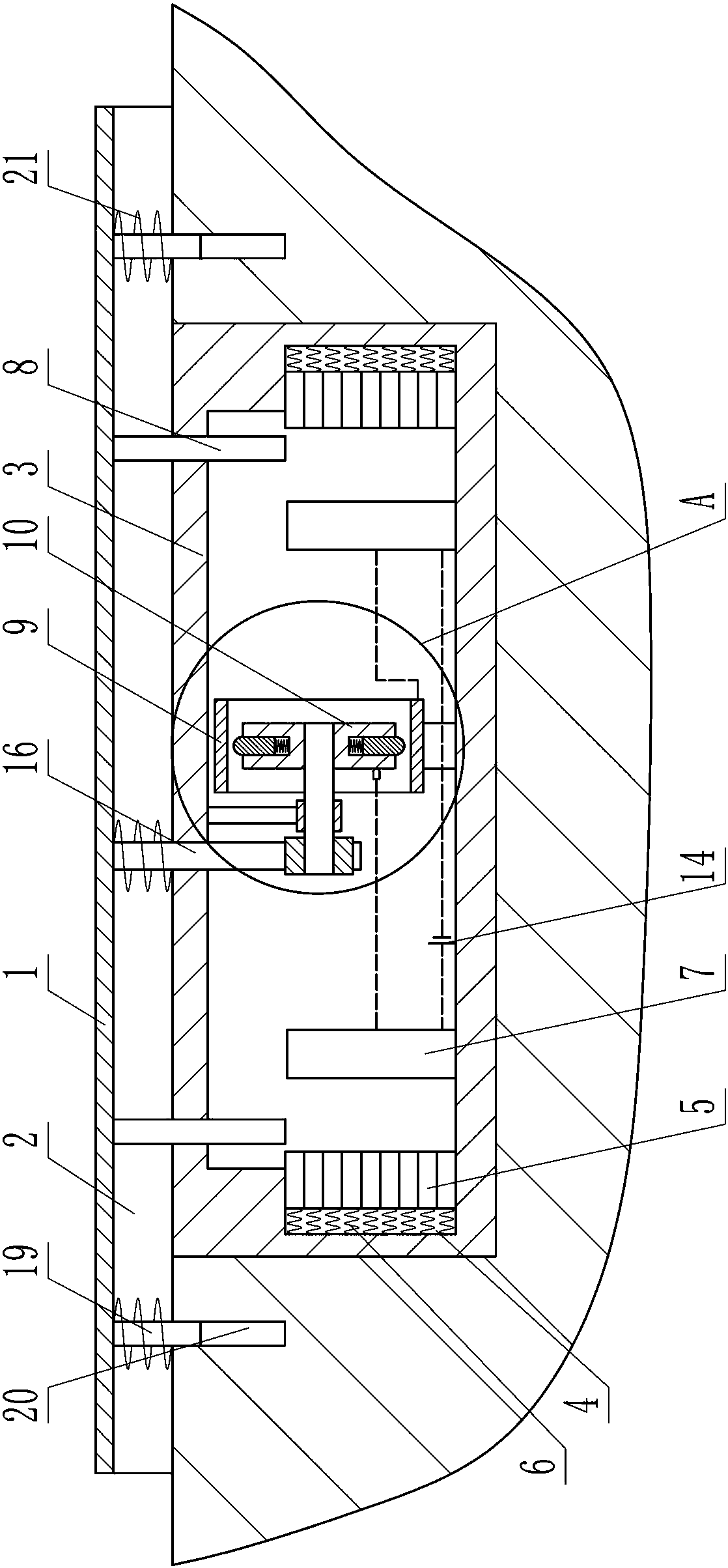 Deceleration belt capable of automatically judging vehicle speeds