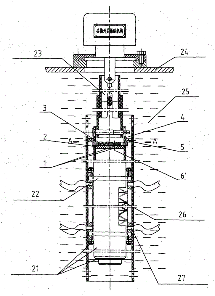 Assembly and disassembly of tap changer