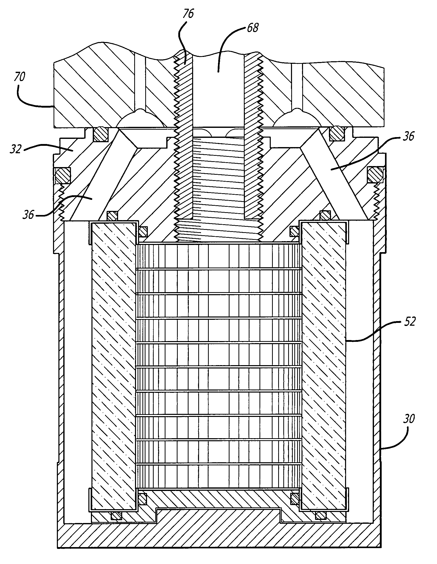 Reusable cartridge oil filter