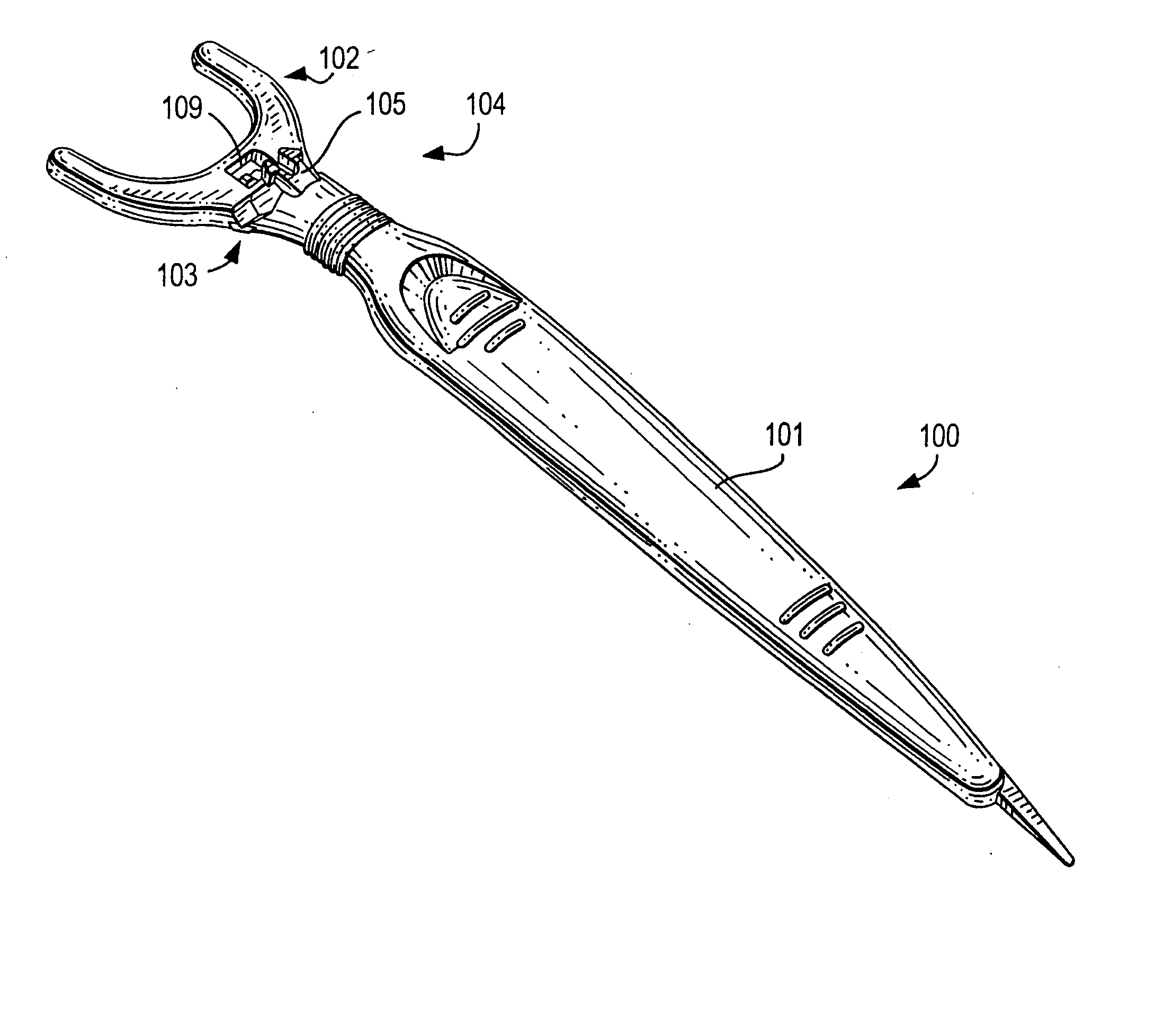 Dental flosser with bendable head