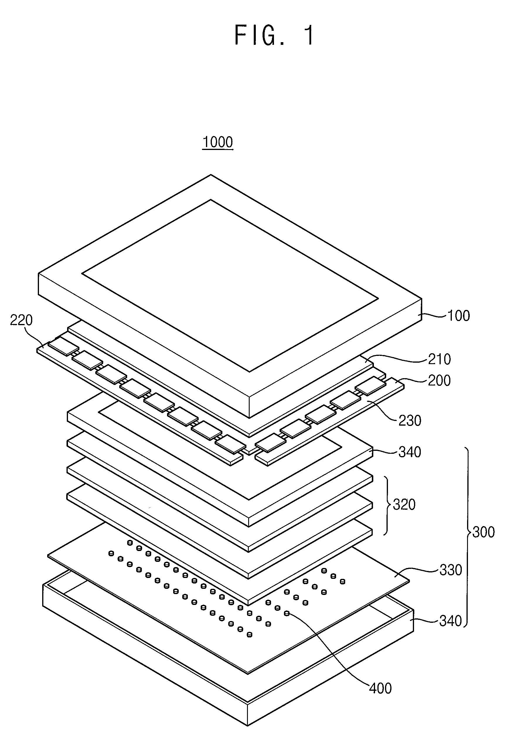 Light emitting diode, backlight assembly having the same and method thereof