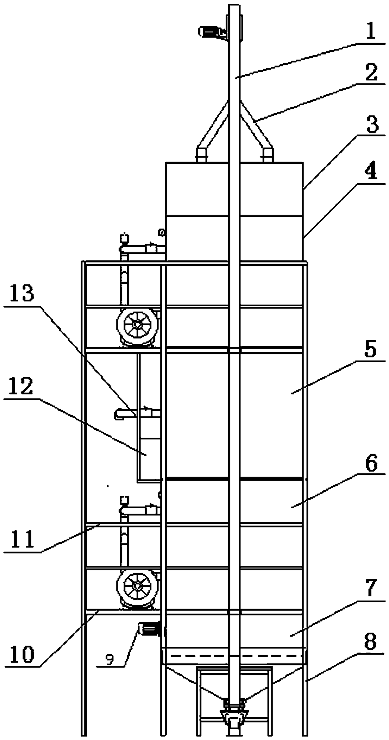 Production method and equipment of cereal rich in gamma-aminobutyric acid