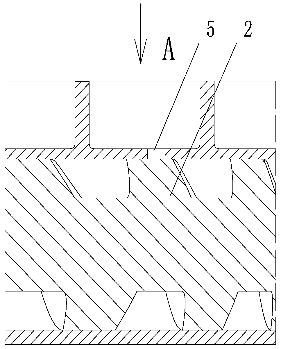 A horizontal oil-free screw vacuum pump with overpressure exhaust function