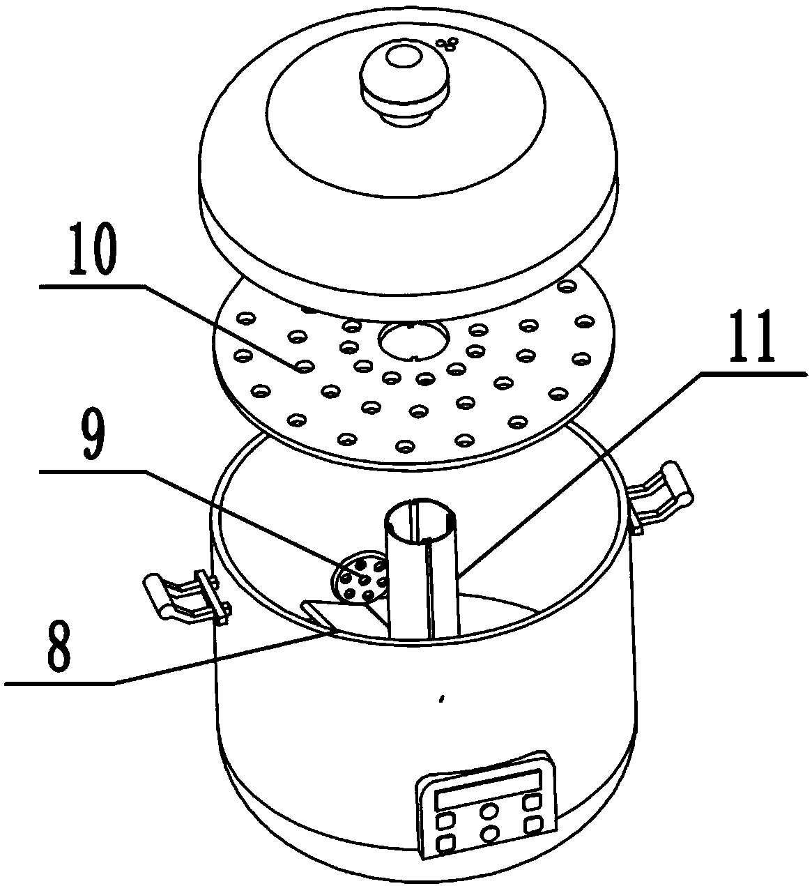 Multifunctional boiling pot